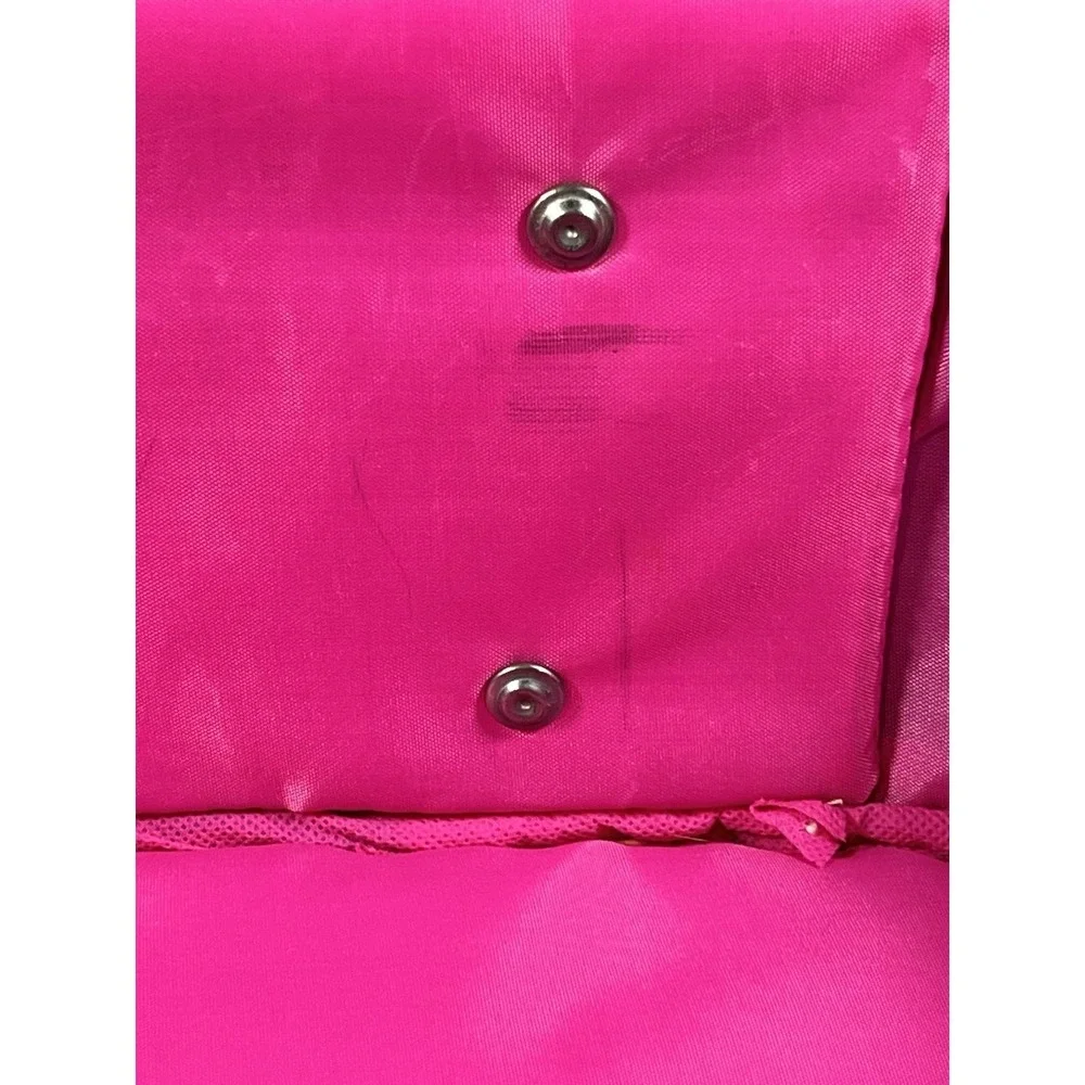 Hello Kitty‎ Face Rolling Vinyl Travel Bag 18x14.5 by Sanrio ***Rare Find ***